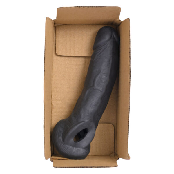Black Dragon Reusable Condom 6 Inch with box
