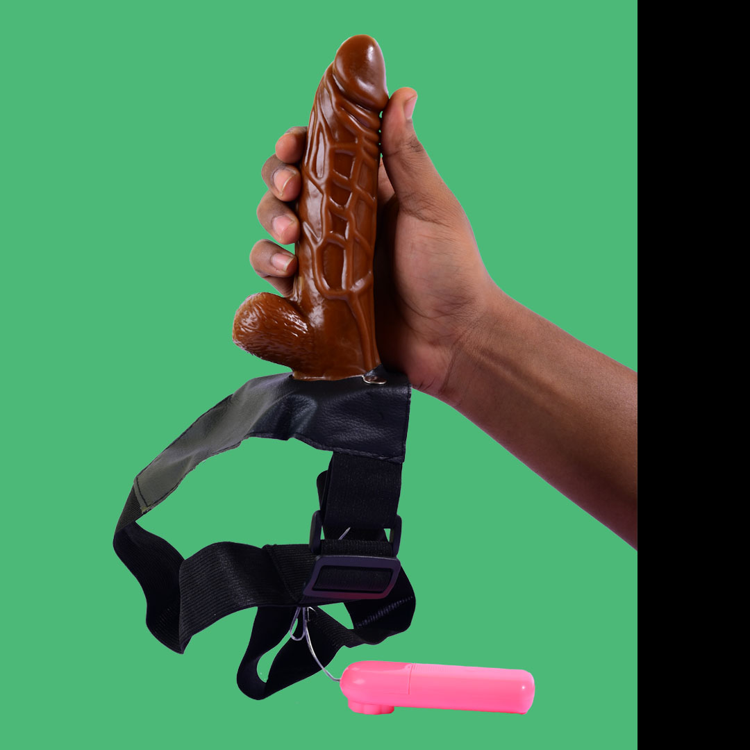 Harness & Strap-On Dildos Chocolate Color