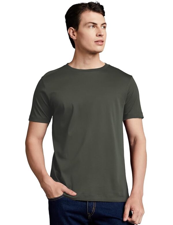 Men's Super Soft Round Neck Solid T-Shirt