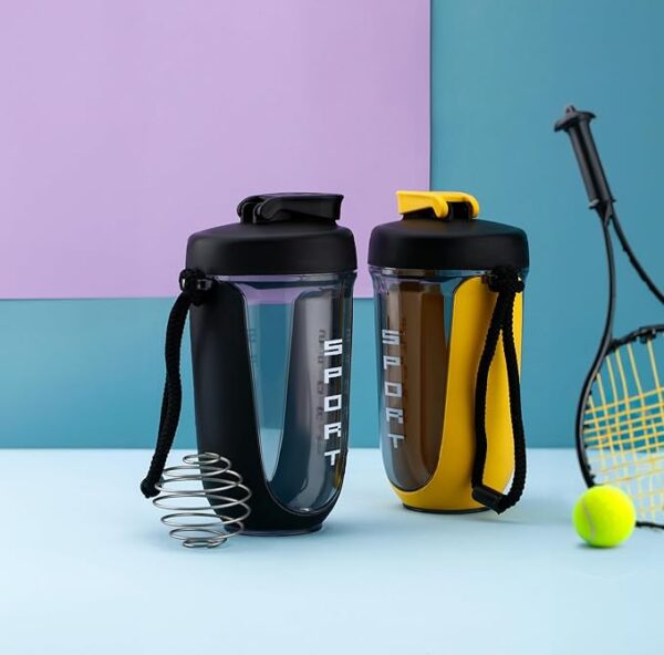 BPA-Free 500ml Protein Shaker Bottle - Image 2