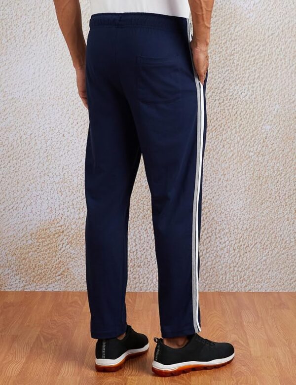 Symbol Men's Cotton Rich Strechable Knit Track Pants - Image 2