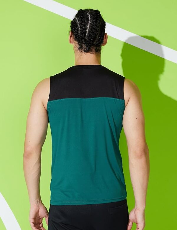 Symbol Men's Color Block Active Regular Fit Sports T-Shirt - Image 2