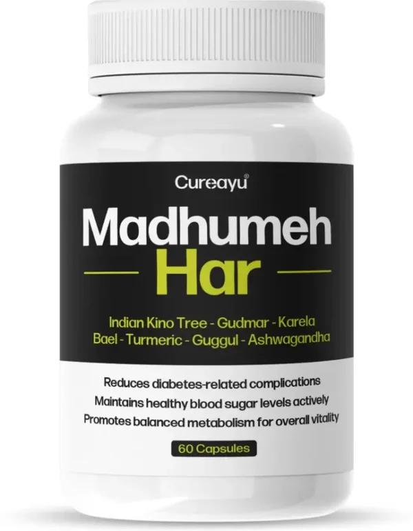 Cureayu Madhumeh Har Ayurvedic Capsules